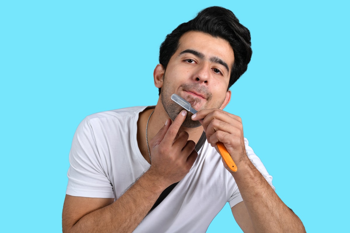 Daily skincare routine for men